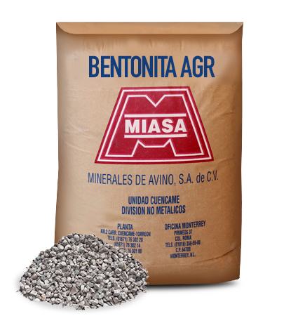 Miasa Avino Proveedores de Bentonita México