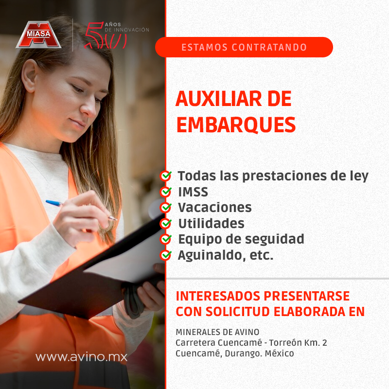 Auxiliar de embarques
